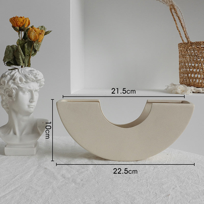Ceramic Vase Flower Arrangement