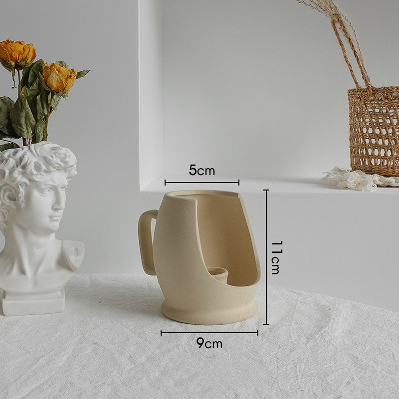 Ceramic Vase Flower Arrangement