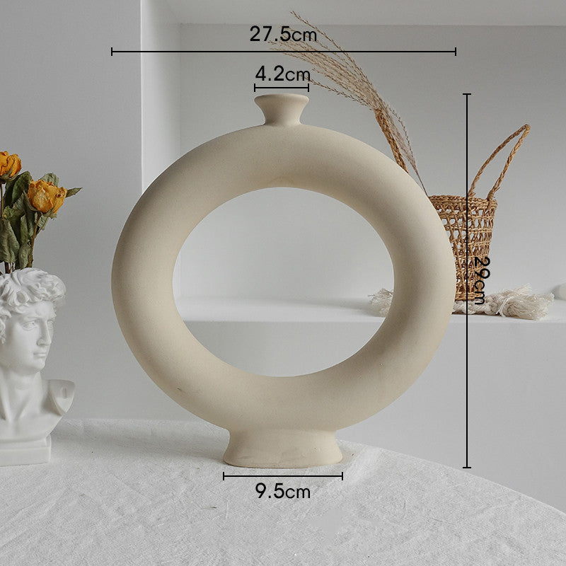 Ceramic Vase Flower Arrangement