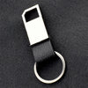 Porte-clés en cuir créatif pour homme
