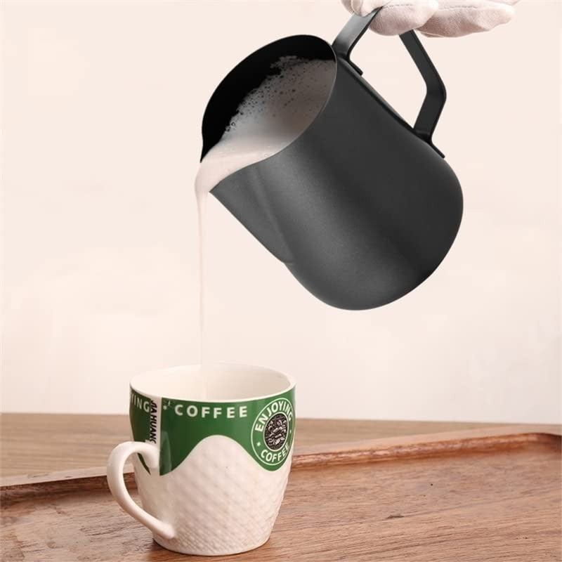 Pot à mousse de lait en acier inoxydable