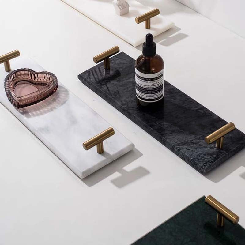 Plateau en marbre de luxe