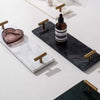 Plateau en marbre de luxe